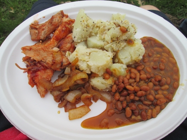 Pork Potatoes Beans Onions