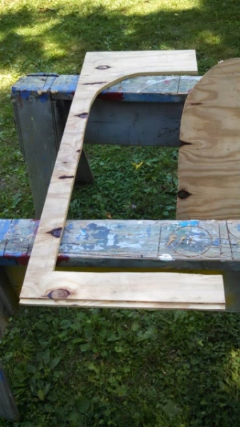 door frame half