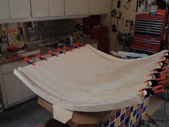 Skinned hatch interior