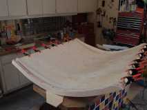 Skinned hatch interior