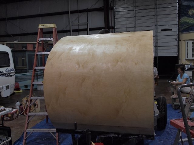 First Coat Done