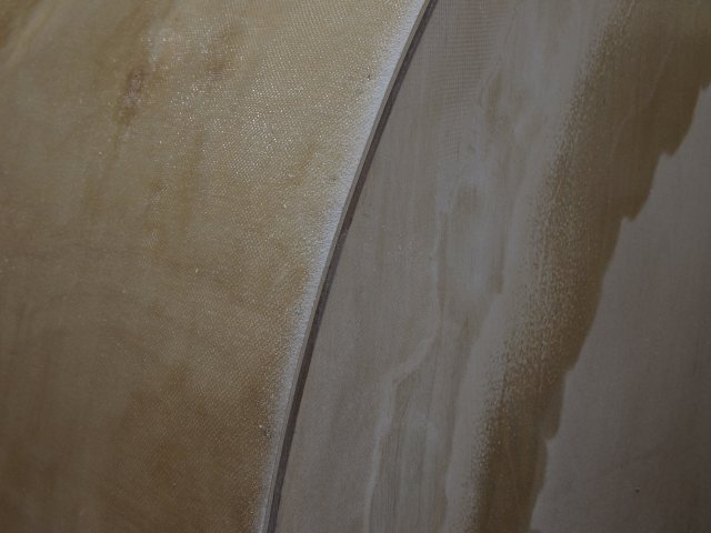 Sanded smooth