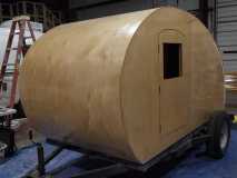 Sanded and Forth Coat of Epoxy on Roof