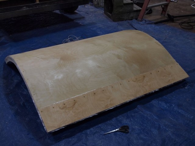 Fiberglassed Hatch