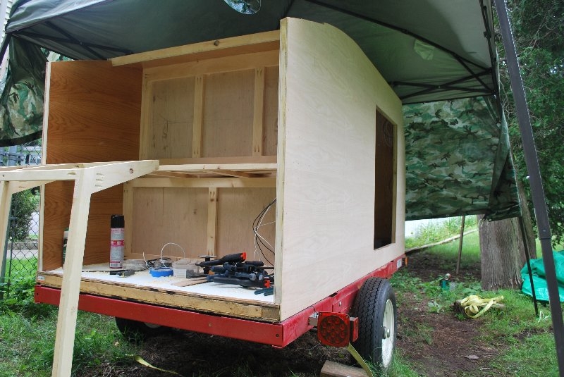 hatch & exterior plywood