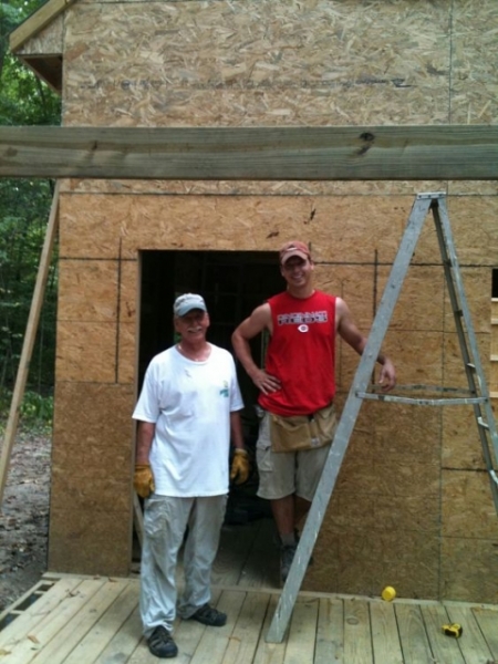 dad and I resized