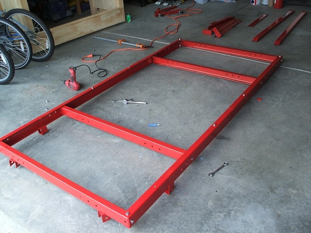 Assembling HF trailer