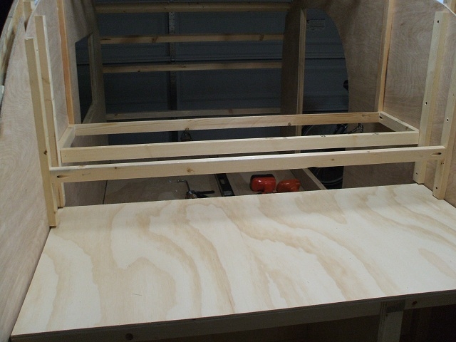 Galley cabinet framing