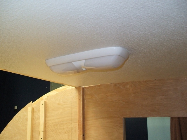 Cabin light installed