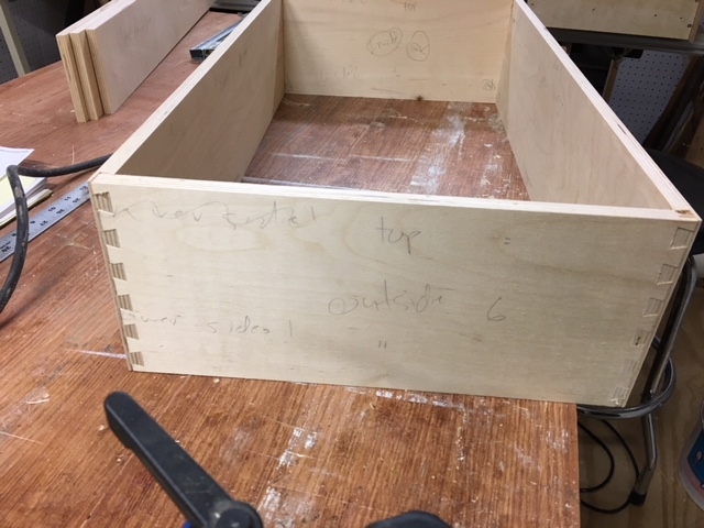 drawer - dovetails