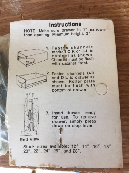 slide instructions