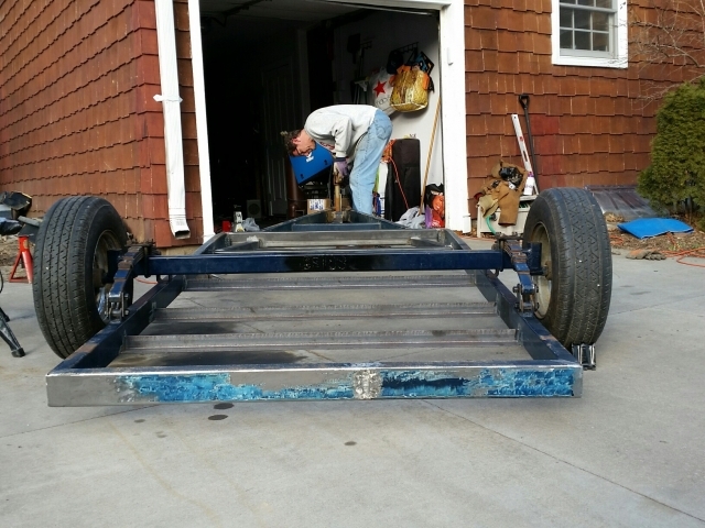 Upside down - finish welding