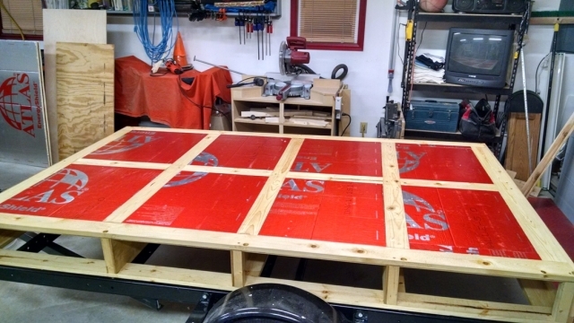 Bottom insulation installed
