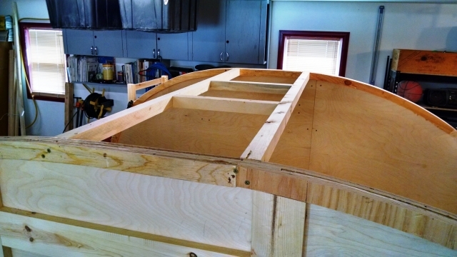 2 x 2s for fan mount