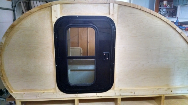 test-fitting door