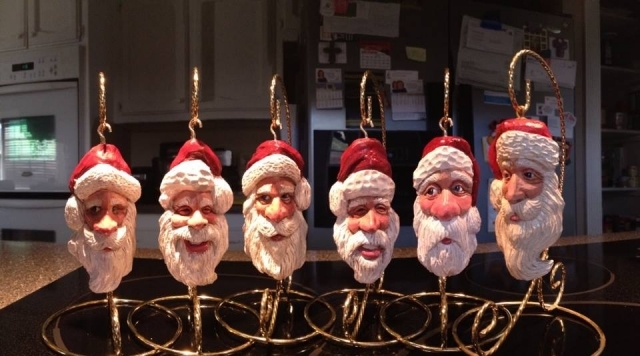 Santa Assortment - Painted