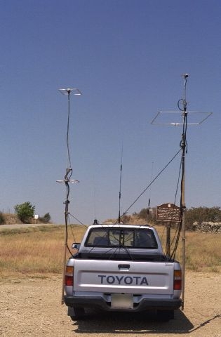 VHF/UHF Ham Radio Contest. North Flint Hills, Kansas