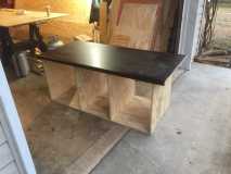 Building the kitchen cabinets