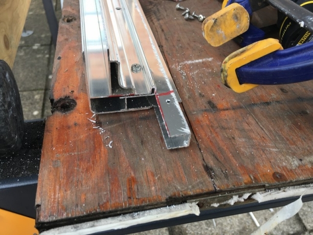 Roof Pop Top Frame and outer ski