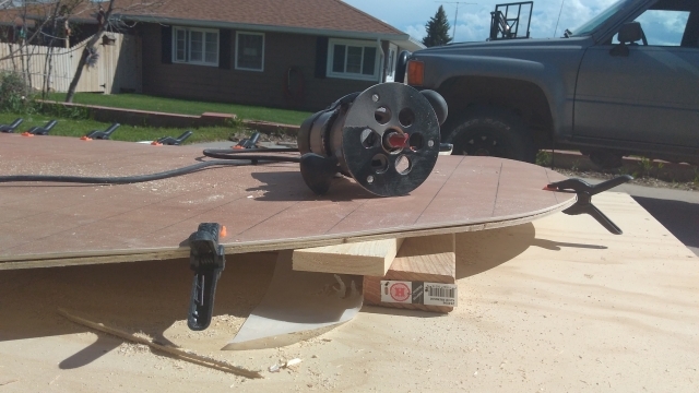 Router side and template