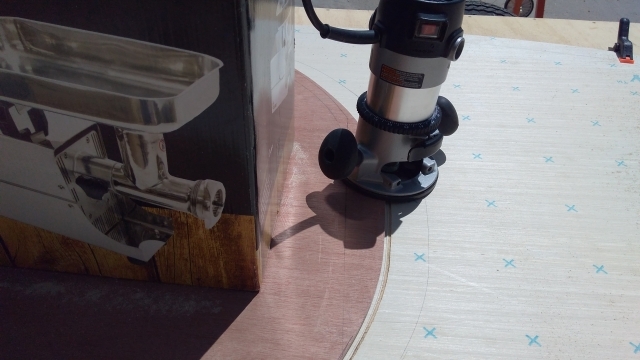 Routing out the doors