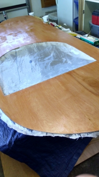 Fiberglass bonded