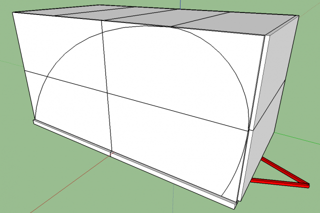 Corto 8x8x16 Block Outline