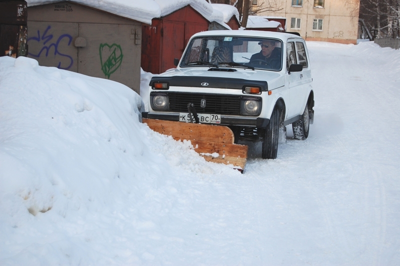 SUV for snow removal