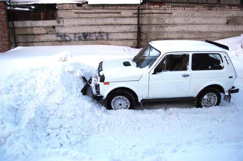 SUV for snow removal