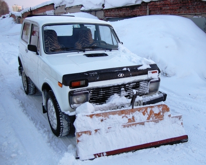SUV for snow removal