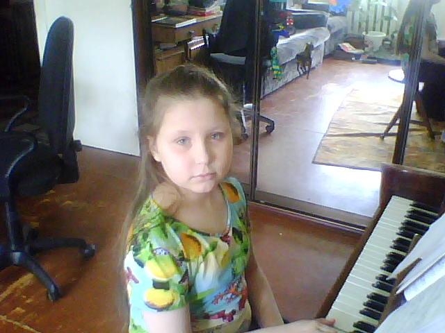 My daughter DASHA.
