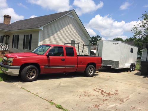 Truck and trailer