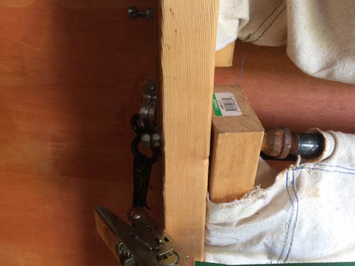 Bunkbed hinge