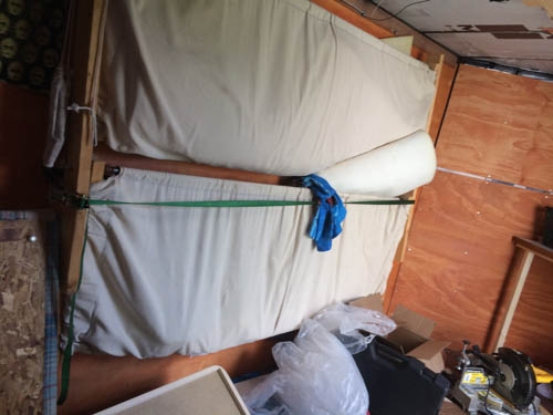 Folded bunkbeds