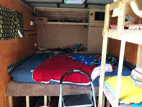 Back half of camper