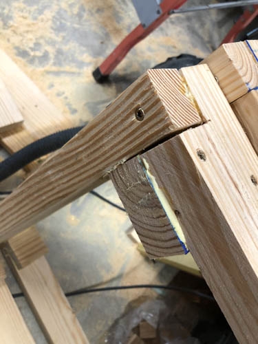 Bunk Bed Platform Joints 2