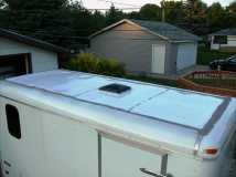roof painted