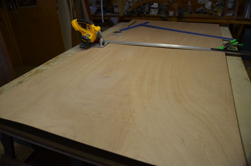 Seaming the 1/8" headliner