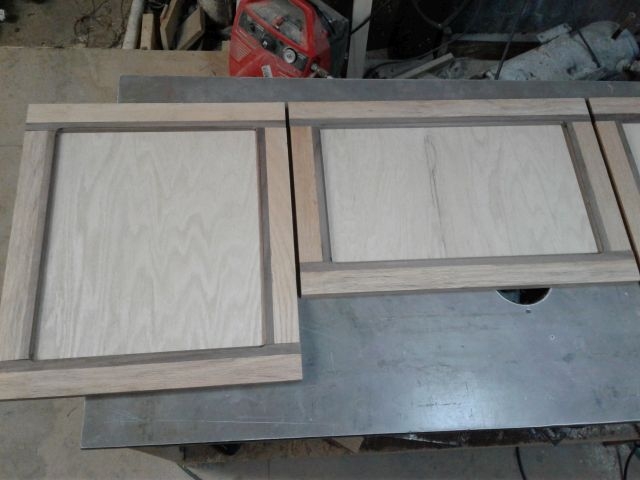 Frame panel doors