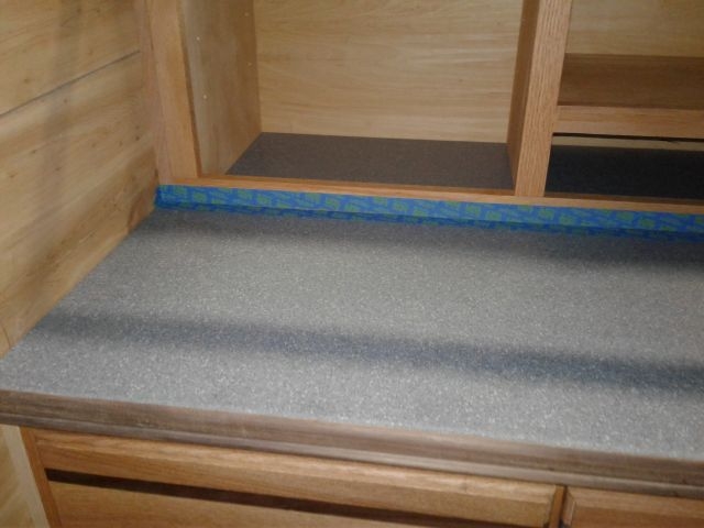 Upper cabinet install 1