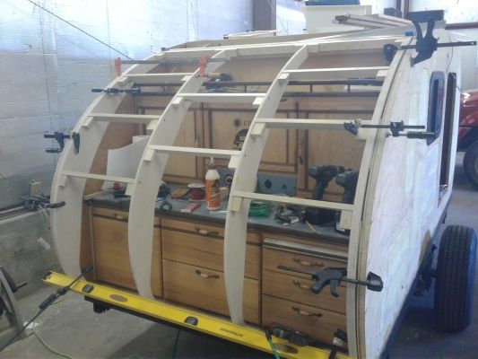Galley hatch build