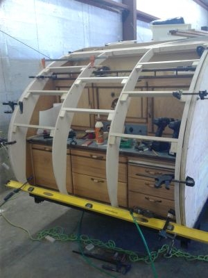 Galley hatch build