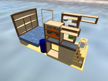 Tackle box interior w/ textures