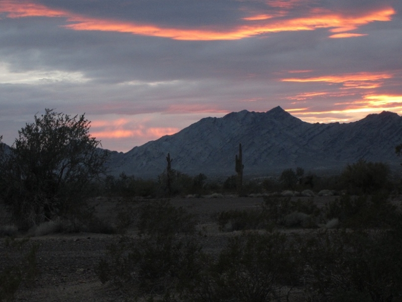 Quartzsite Sunset