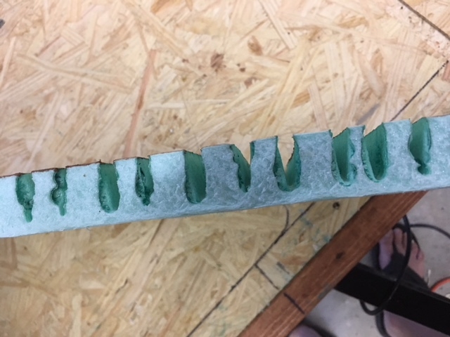 melting side view