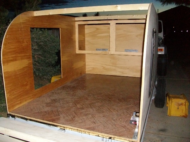 Interior w/ Bulkhead and Cabinet Installed