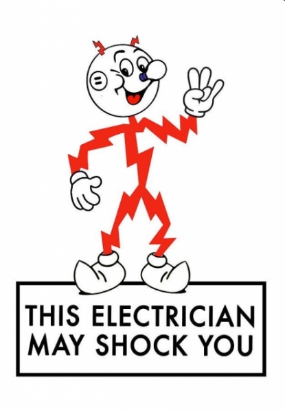 This electrician may shock you