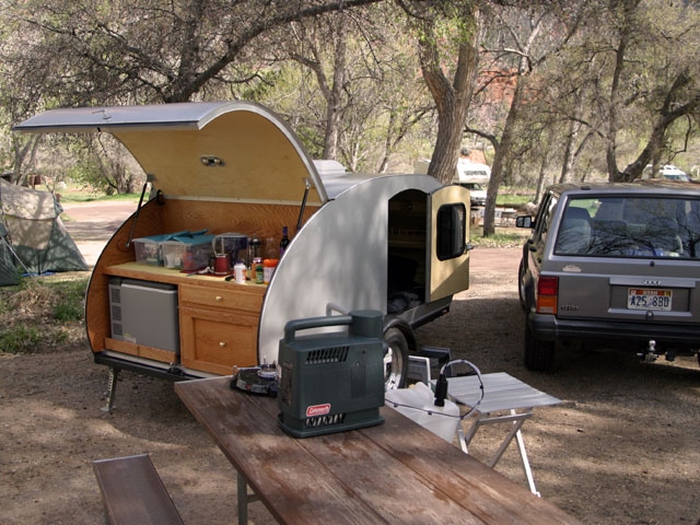 My camp space.