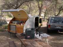 My camp space.