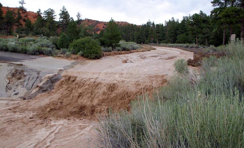 flooding at Red Canyon